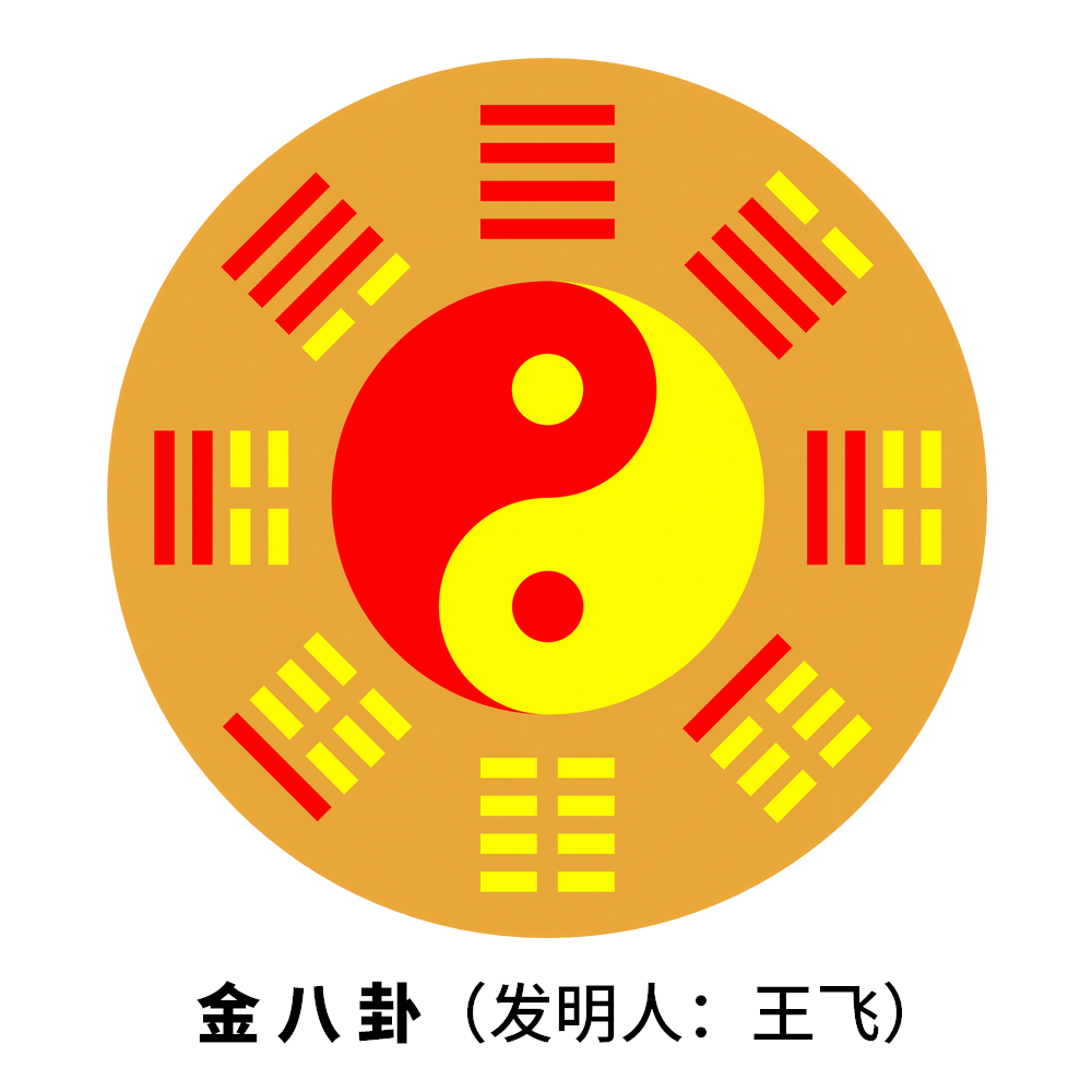 金八卦图